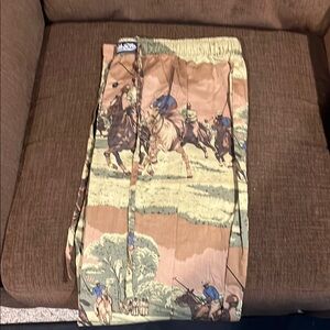 Polo Ralph Limited Edition Lauren Equestrian Print Pajama Pants